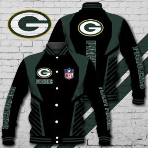 Limited Edition – Customized NFL Green Bay Packers Satin Varsity & Baseball Jacket
