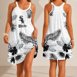 Limited Edition – Customized MLB Chicago White Sox Camisole Dress