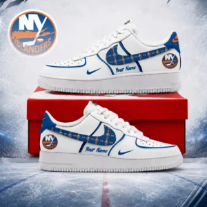 Limited Edition – Customized NHL New York Islanders Af1 Shoes