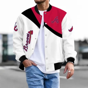 Limited Edition – Customized MLB Atlanta Braves Satin Varsity & Baseball Jacket