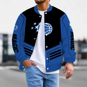 Limited Edition – Customized NBA Orlando Magic Baseball Jacket, Satin Varsity Jacket