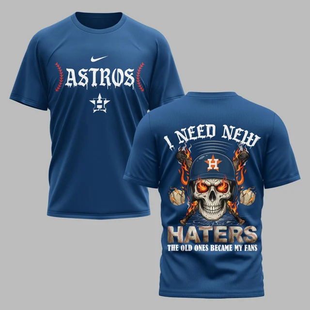 Limited Edition – Customized MLB Houston Astros Muticolor T-Shirt - Image 2
