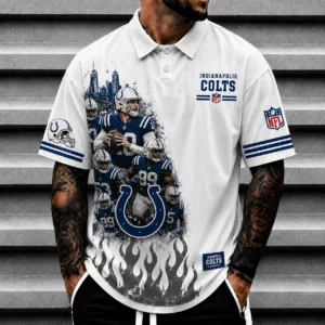 Limited Edition – Customized NFL Indianapolis Colts Polo Shirt