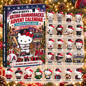 Arizona Diamondbacks Kitty Advent Calendar 2026 24 Day Arizona Diamondbacks Merch Countdown