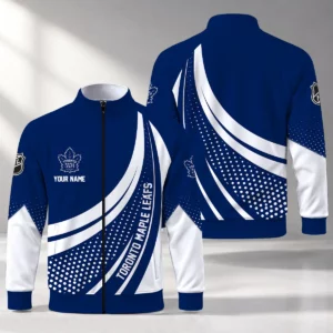 Limited Edition – Customized NHL Toronto Maple Leafs Stand Collar Jacket