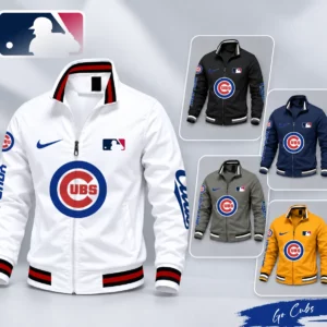Limited Edition – Customized MLB Chicago Cubs Multicolor Men’s Casual Jacket