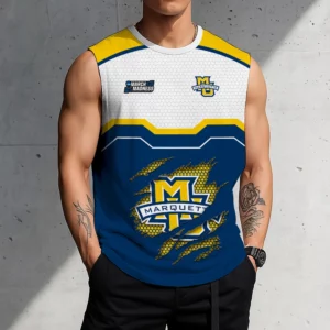 Limited Edition – Customized NCAA Marquette Golden Eagles Men’s Gym Shirt