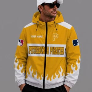 Limited Edition – Customized MLB Pittsburgh Pirates Windbreaker Jacket