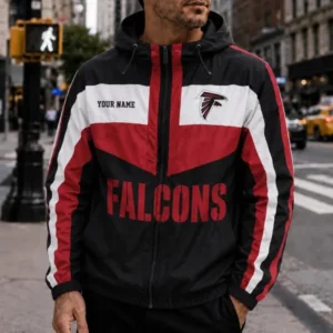 Limited Edition – Customized NFL Atlanta Falcons Windbreaker Jacket