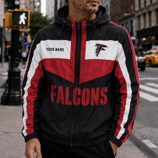 Limited Edition – Customized NFL Atlanta Falcons Windbreaker Jacket