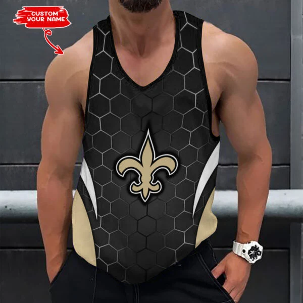 Limited Edition – Customized NFL New Orleans Saints Unisex Tank Top