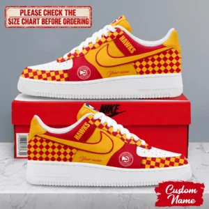 Limited Edition – Customized NBA Atlanta Hawks Af1 Sneakers