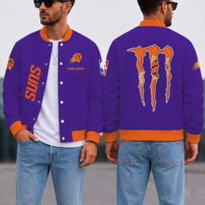 Limited Edition – Customized NBA Phoenix Suns Baseball Jacket, Satin Varsity Jacket