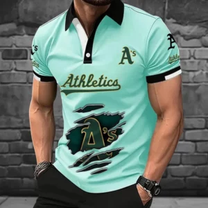 Limited Edition – Customized MLB Oakland Athletics Polo Shirt