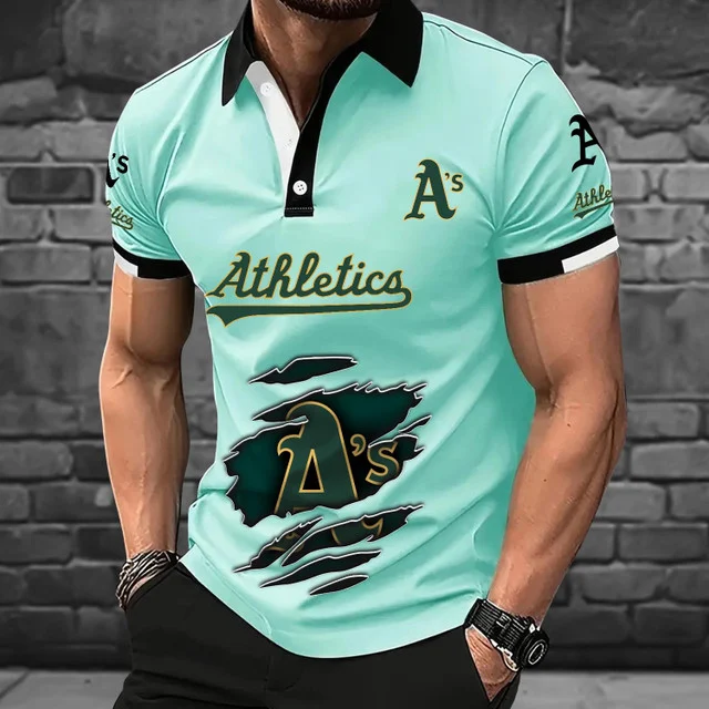 Limited Edition – Customized MLB Oakland Athletics Polo Shirt