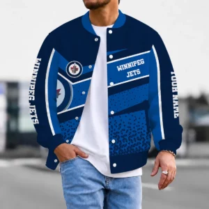 Limited Edition – Customized NHL Winnipeg Jets Satin Varsity Jacket & Baseball Jacket