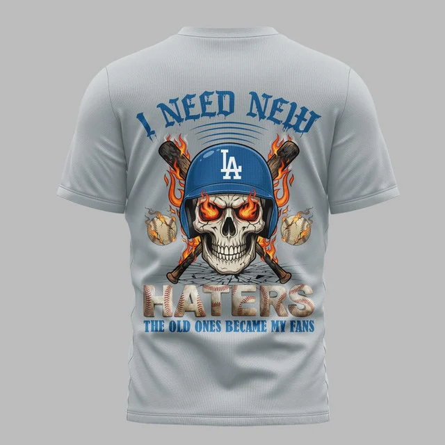 Limited Edition – Customized MLB Los Angeles Dodgers Muticolor T-Shirt - Image 4