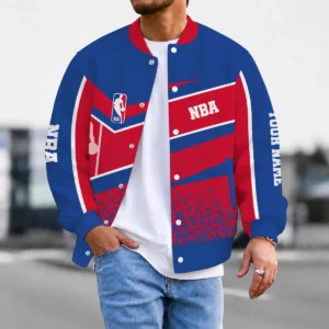 Limited Edition – Customized NBA National Basketball Association Baseball Jacket, Satin Varsity Jacket