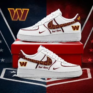 Limited Edition – Customized NFL Washington Commanders Af1 Shoes