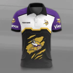 Limited Edition – Customized NFL Minnesota Vikings Polo Shirt