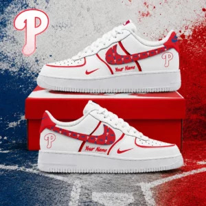 Limited Edition – Customized MLB Philadelphia Phillies Af1 Shoes