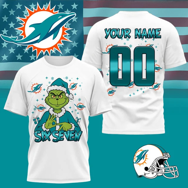Limited Edition – Customized NFL Miami Dolphins Unisex T-Shirt - Image 2