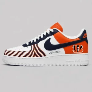 Limited Edition – Customized NFL Cincinnati Bengals Af1 Shoes