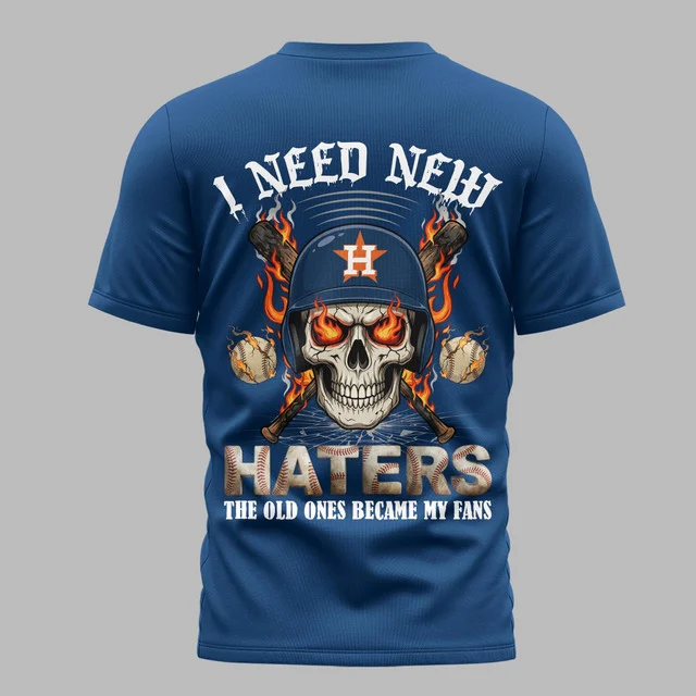 Limited Edition – Customized MLB Houston Astros Muticolor T-Shirt - Image 6