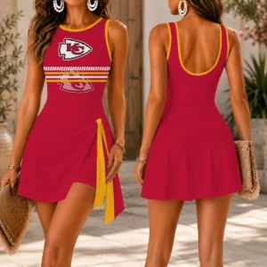Limited Edition – Customized NFL Kansas City Chiefs Women’s Summer Skort Dress