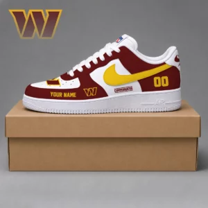 Limited Edition – Customized NFL Washington Commanders Af1 Shoes