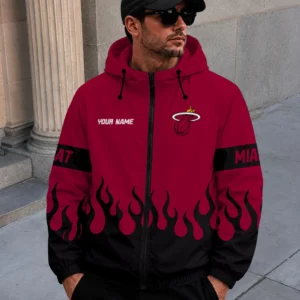 Limited Edition – Customized NBA Miami Heat Windbreaker Jacket
