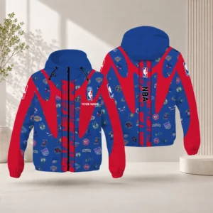 Limited Edition – Customized NBA All Teams Windbreaker Jacket