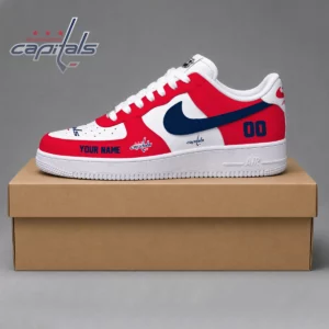 Limited Edition – Customized NHL Washington Capitals Af1 Shoes