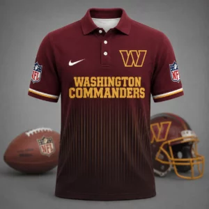 Limited Edition – Customized NFL Washington Commanders Polo Shirt