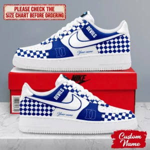 Limited Edition – Customized NCAA Duke Blue Devils Af1 Shoes