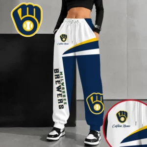 Limited Edition – Customized MLB Milwaukee Brewers Sweatpants