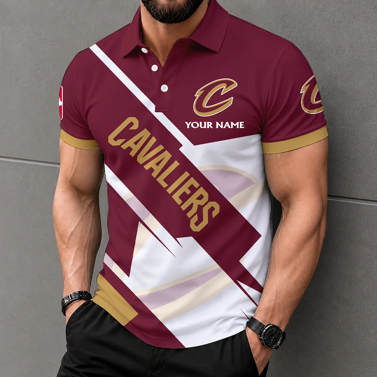 Limited Edition – Customized NBA Cleveland Cavaliers Polo Shirt