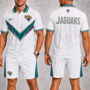 Limited Edition – Customized NFL Jacksonville Jaguars Polo Shirt & Short Pants
