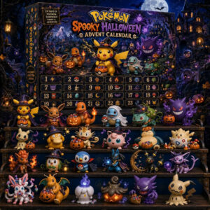 Pokemon Spooky Halloween Advent Calendar 2026 Pokemon Merch Fan Gift