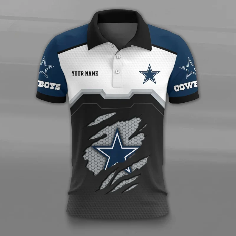 Limited Edition – Customized NFL Dallas Cowboys Polo Shirt