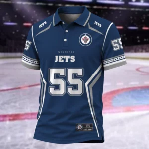Limited Edition – Customized NHL Winnipeg Jets Polo Shirt