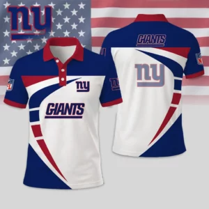 Limited Edition – Customized NFL New York Giants Polo Shirt