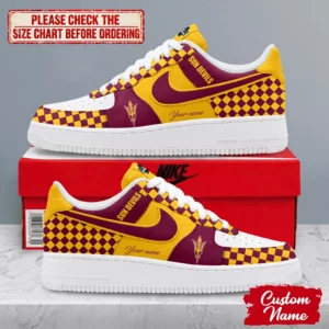 Limited Edition – Customized NCAA Arizona State Sun Devils Af1 Shoes