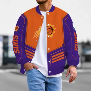 Limited Edition – Customized NBA Phoenix Suns Baseball Jacket, Satin Varsity Jacket