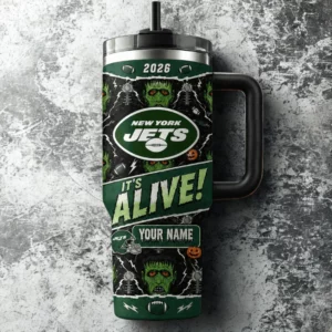 Limited Edition – Customized NFL New York Jets Halloween 40Oz Tumbler