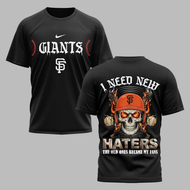 Limited Edition – Customized MLB San Francisco Giants Muticolor T-Shirt - Image 2