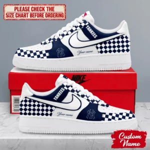 Limited Edition – Customized MLB New York Yankees Af1 Shoes