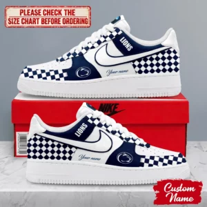 Limited Edition – Customized NCAA Penn State Nittany Lions Af1 Shoes