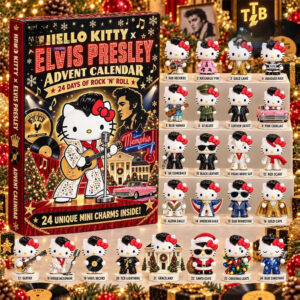 Hello Kitty x Elvis Presley Advent Calendar Christmas Countdown Decor Gift For Women