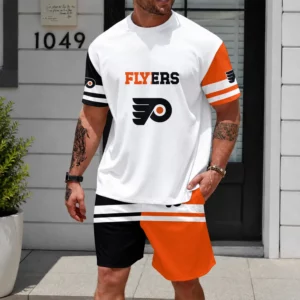 Limited Edition – Customized NHL Philadelphia Flyers Unisex T-Shirt & Shorts Set